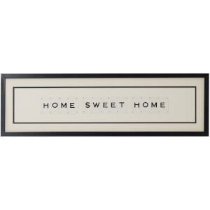 Vintage Playing Cards Home Sweet Home Framed Wall Art