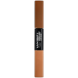 NYX Professional Makeup Sculpt & Highlight Face Duo - Chestnut/Sand