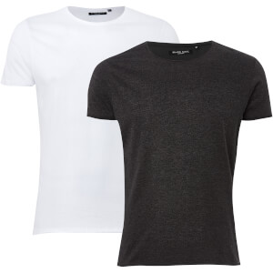 Pack de 2 Camisetas Hombre Brave Soul Fresher - Gris/blanco
