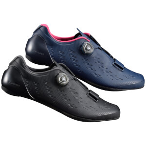 Shimano RP9 Road Shoes Carbon Sole - Black