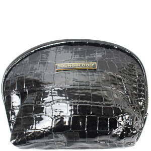 Youngblood Croc Makeup Bag Black GWP Youngblood Croc Makeup Bag Black GWP