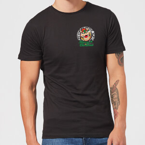 T-Shirt Homme Mario Ho Ho Ho It's A Me - Super Mario Nintendo - Gris
