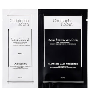 Christophe Robin Moisturising Lavender Hair Oil and Lemon Cleansing Mask 20ml (Free Gift) (Worth £5) Christophe Robin Moisturising Lavender Hair Oil and Lemon Cleansing Mask 20ml (Free Gift) (Worth £5)