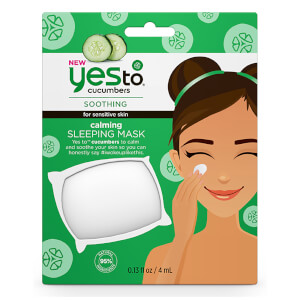 yes to Cucumbers Calming Sleeping Mask -yönaamio 4ml