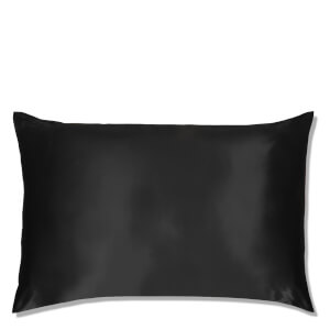 Slip Silk Pillowcase - Queen - Black