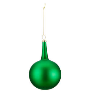 Bark & Blossom Matt Green Bauble: Image 1
