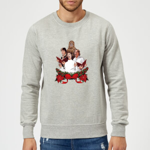 Pull de Noël Homme Star Wars Jedi Carols - Gris