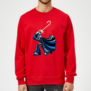 Star Wars Candy Cane Darth Vader Red Christmas Sweatshirt