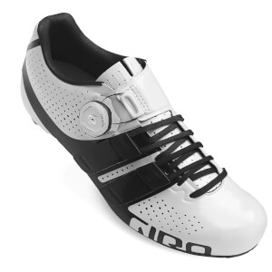 Giro Factress Women's Road Cycling Shoes - White/Black