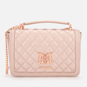 moschino rose gold bag