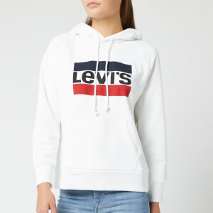 Levi's Women's Graphic Sport Hoodie - White