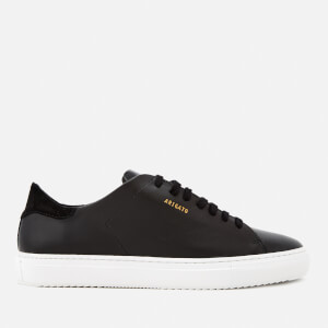 Axel Arigato Men's Clean 90 Leather Cupsole Trainers - Black/White