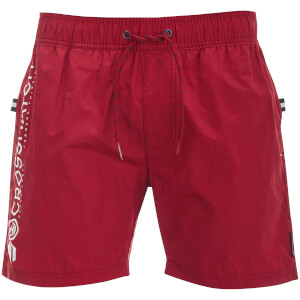 Bañador Crosshatch Kavana - Hombre - Rojo