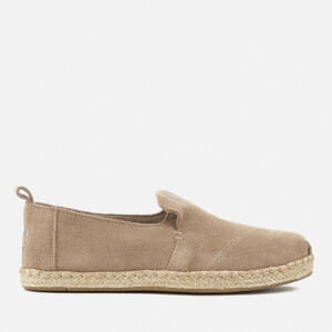 TOMS Women's Deconstructed Suede Alpargata Espadrilles - Dessert Taupe