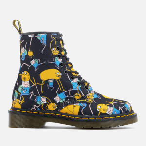 Dr. Martens Toddlers' Castel Character Canvas Lace Low Boots - Multi