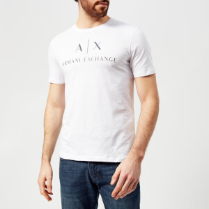 Armani Exchange Men's Classic Logo T-Shirt - White