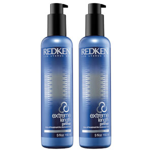 Duo de Tratamento de Lavagem Extreme Length Primer da Redken (2 x 150 ml)