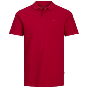 Jack & Jones Men's Originals Basic Polo Shirt - Jester Red