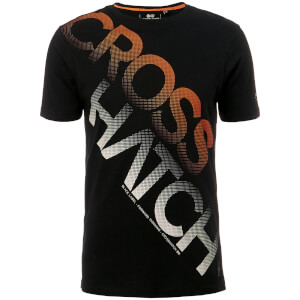 Camiseta Crosshatch Letterman - Hombre - Negro