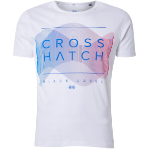 Camiseta Crosshatch Waveform - Hombre - Blanco
