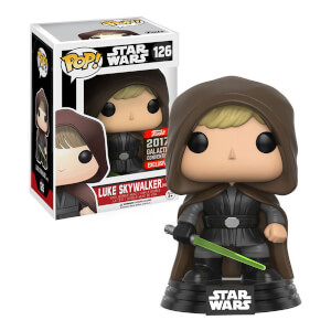 Star Wars Hooded Jedi Luke EXC Pop! Vinyl Figure