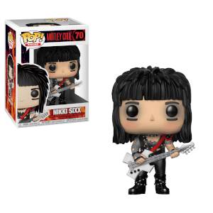 Pop! Rocks Motley Crue- Nikki Sixx Pop! Vinyl Figure