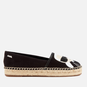 Karl Lagerfeld Women's Kamini Karl Ikonic Espadrilles - Black
