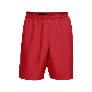 Under Armour Men's Woven Graphic Wordmark Shorts - Red