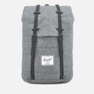 Herschel Supply Co. Men's Retreat Backpack - Raven Crosshatch/Black Rubber