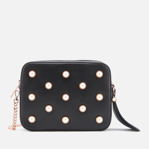 Ted Baker Women S Alessia Pearl Embellished Camera Bag Black