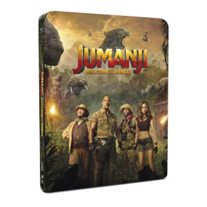 Jumanji: Bienvenidos a la Jungla - 4K Ultra HD (incluye versión 2D) - Steelbook Exclusivo de Zavvi Edición Limitada -