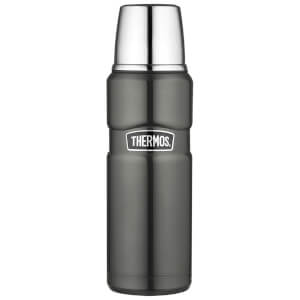 Thermos Stainless King Flask - Gun Metal 470ml