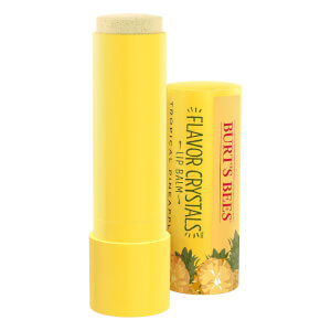 Burt's Bees Flavour Crystals 100% Natural Moisturising Lip Balm - Tropical Pineapple 4.53g