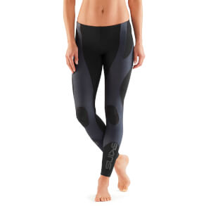 Skins K-Proprium Women's Compression Long Tights - Charcoal/Black