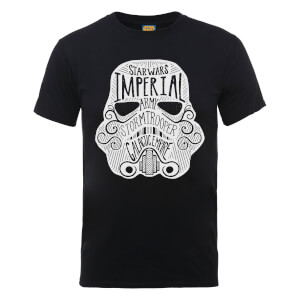 T-Shirt Homme Armée Impériale Stormtrooper Galactic Empire - Star Wars - Noir
