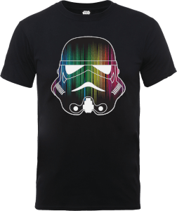 T-Shirt Homme Vertical Lights Stormtrooper - Star Wars - Noir