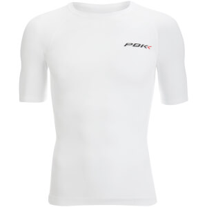 PBK Men's Seamless Baselayer - White