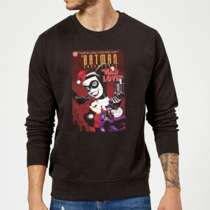 Sudadera DC Comics Batman "Harley Mad Love" - Hombre - Negro