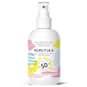 Crema solar corporal en espray con SPF 50 de Mimitika