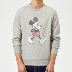 Disney Mickey Mouse Walking Sweatshirt - Grey