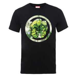 T-Shirt Homme Marvel Avengers Assemble - Hulk Montage - Noir
