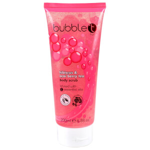 Bubble T Hibiscus and Acai Berry Tea Body Scrub (200ml)
