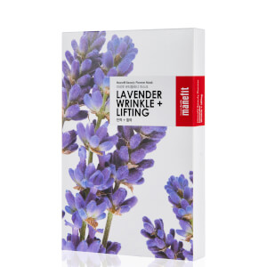 Manefit Beauty Planner maschera lifting antirughe alla lavanda (confezione da 5)