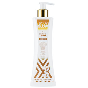 Loción para el cuerpo Body Glow de SKINNY TAN - Medio 280 ml