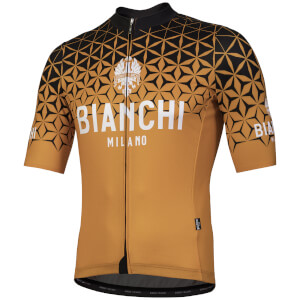 Bianchi Conca Short Sleeve Jersey - Orange