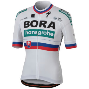 Sportful Bora Hansgrohe BodyFit Team Jersey - Slovakian National Champion Edition