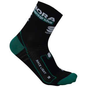 Sportful Bora Hansgrohe Team Race Socks - Black/Green