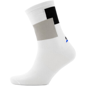 Le Coq Sportif Tour de France 2018 Alpes d'Huez Socks - White