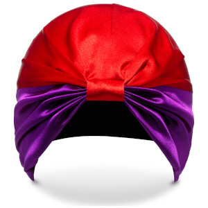 SILKE Hair Wrap The Dita - Purple and Red