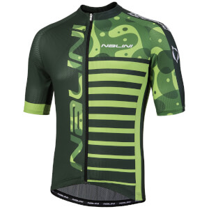 Nalini Cross Short Sleeve Jersey - Green